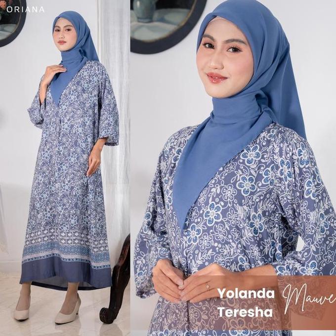 Grosir Oriana Dailywear Daster Busui Yolanda Sizing Collection | Daster Lengan Panjang Busui Friendl