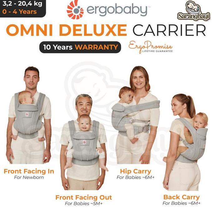 Ergobaby Omni Deluxe Baby Carrier / Gendongan Bayi SSC