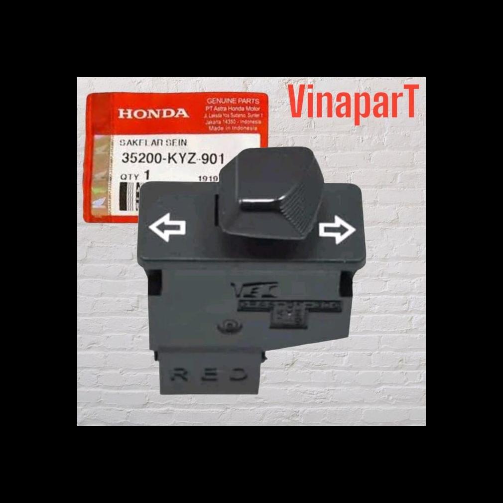 saklar tombol sein riting supra helm in blade spacy beat fi vario 125 150 led old KYZ