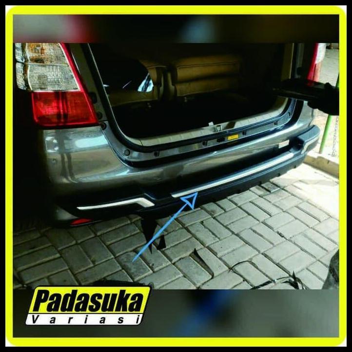 TERLARIS PENGAMAN BEMPER BELAKANG INNOVA 2004-2015 BAHAN PLASTIK 