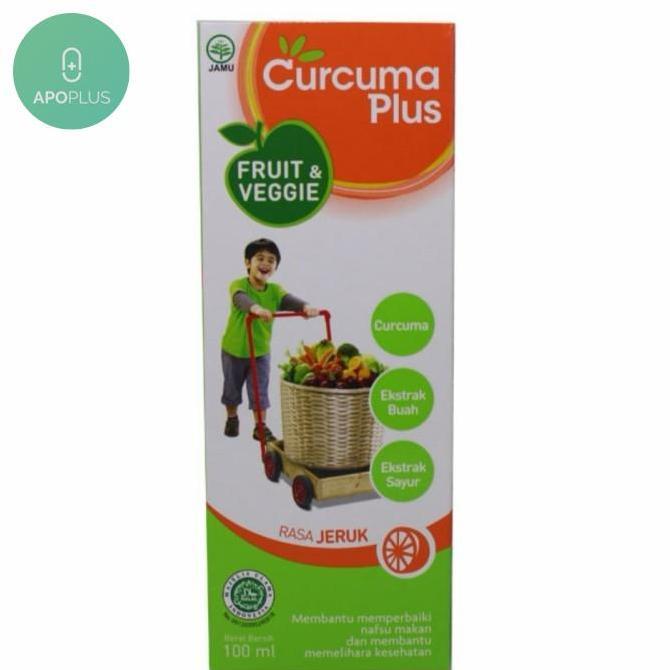 CURCUMA PLUS FRUIT AND VEGGIE SYRUP 100 ML