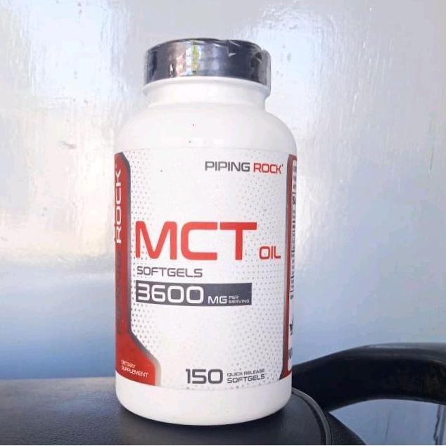 Pipingrock MCT oil 3600 mg per serving isi 150 softgel