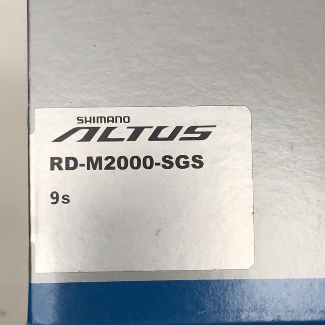 Rd Altus 9 Speed M2000 Shadow Long Cage Sgs Shimano Altus Original New
