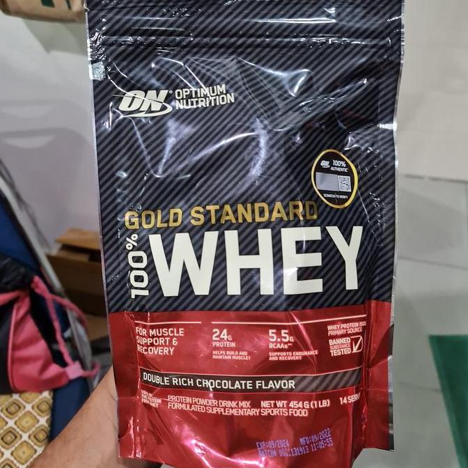OPTIMUM NUTRITION GOLD STANDARD WHEY 1LB ON WGS susu fitness protein