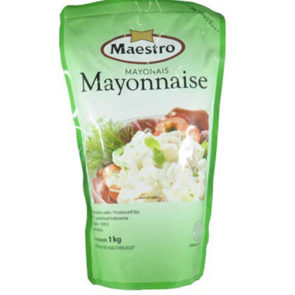 Mayonaise Maestro 1Kg 1 Dus Isi 10 Pcs