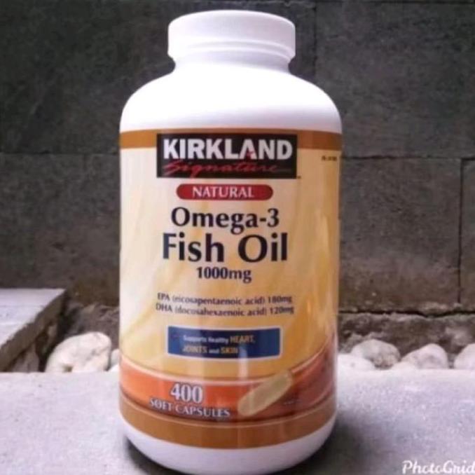 Kirkland Signature Natural Omega 3 Fish Oil 1000mg