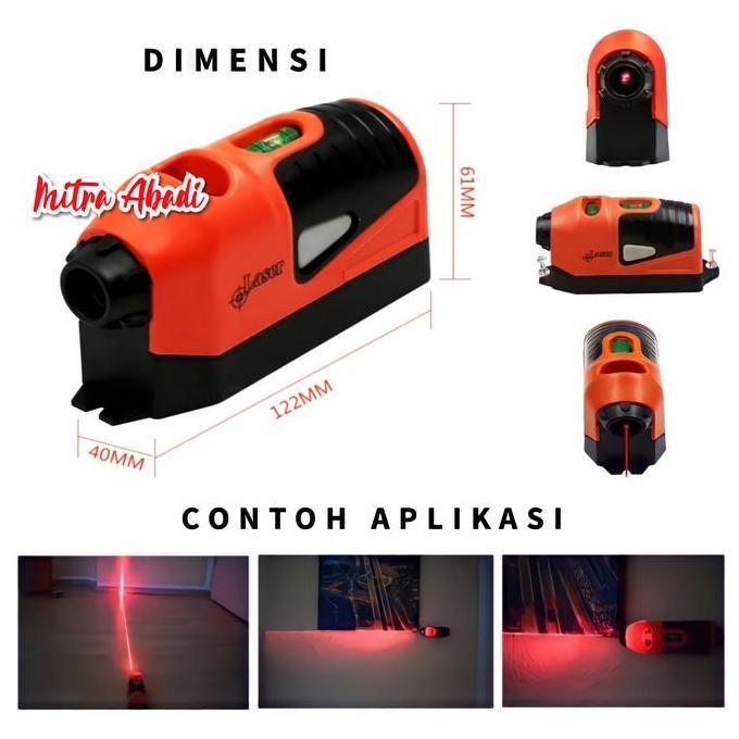 Mepora- Waterpass Laser Digital Level Multifungsi - Alat Ukur Waterpass Laser