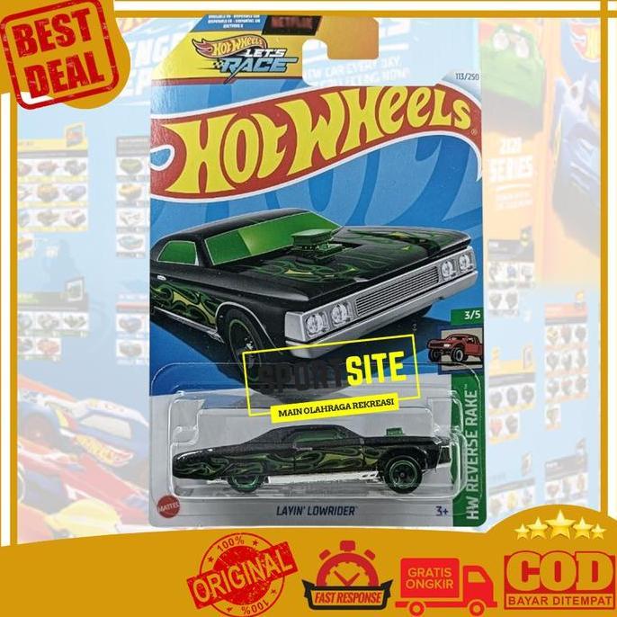 Hot Wheels Layin Lowrider Diecast Mainan Anak Mobil Mobilan HotWheels Die Cast Original Mattel