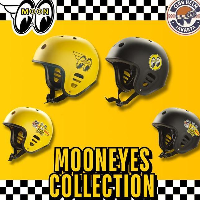 Helm Skate Board Helm Sepeda Helm Outbound Moon Eyes