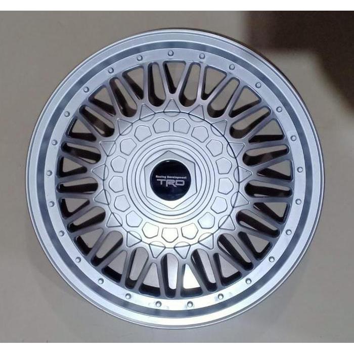 Dop Roda / Wheeldop Tutup Velg Mobil Ring 13 Dan Ring 14 Dop Roda Type Cl Silver Full Wildop Dop Vel