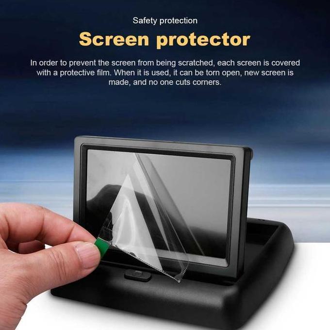 Danianur_Saks - Autonet Monitor Kamera Mundur Parkir Universal Mobil Bus Truk 12 - 24 Volt Foldable 