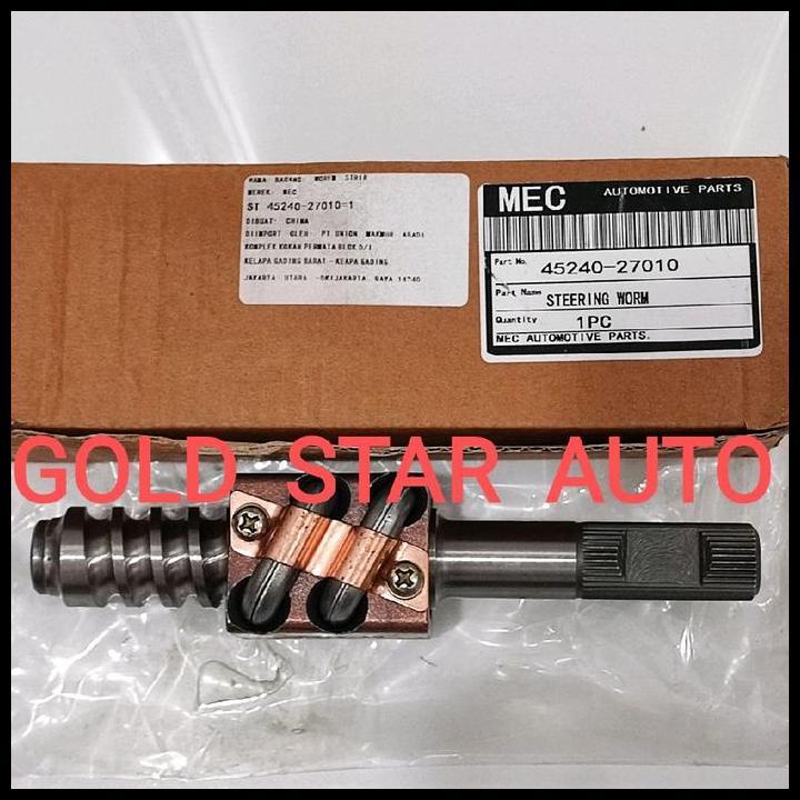 HOT DEAL WORM STIR WORM STEERING TOYOTA KIJANG 3K DOYOK KIJANG 4K DOYOK KIJANG KOTAK 45240-27010