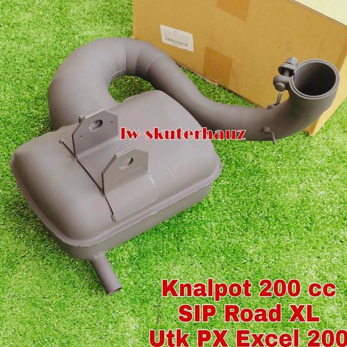 Knalpot Bigbox SIP Road XL by SIP Germany utk PX Excel 200 Terlaris