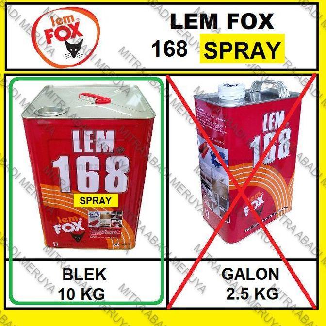 Qnqx- Lem Spray Lem Fox Spray Lem Kuning Semprot Blek