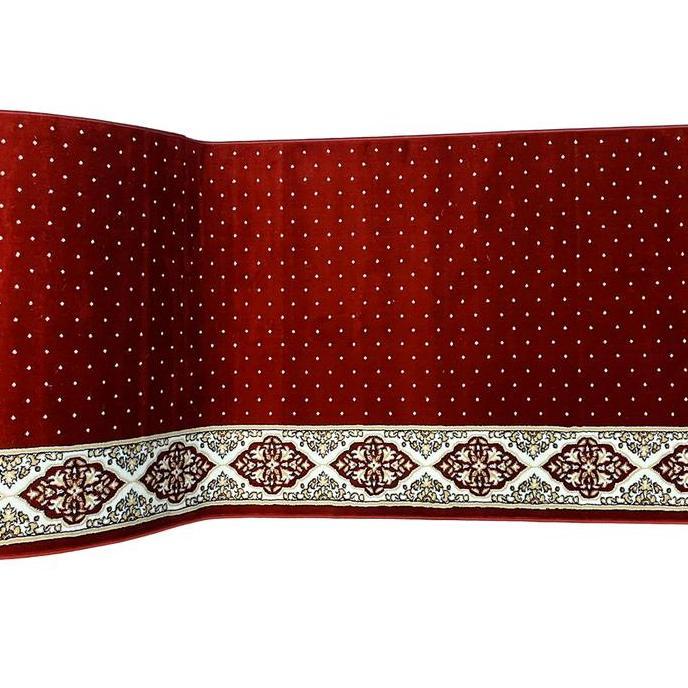 Karpet/Sajadah Masjid Mushola Lebar Tebal Al Quds Per Roll 6 Meter