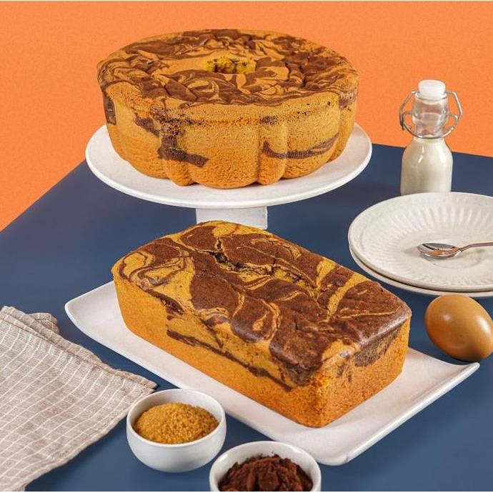 Premium Wijsman Bolu Marmer / Marmer Cake ( Marble Cake )