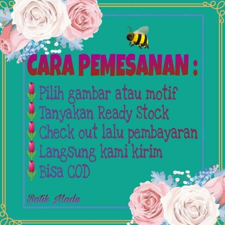 CUMA HARI INI 12 MOTIF TUNIK / Tunik Batik Full Trikot Free Masker / Dress Wanita / Blouse Wanita / 