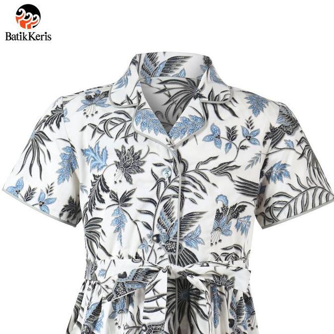 Dress Batik Anak Lengan Pendek Motif Keris Alas-Alasan Peksi Katon 012RTFS3Q (TERBAIK) (TERBARU) (TE