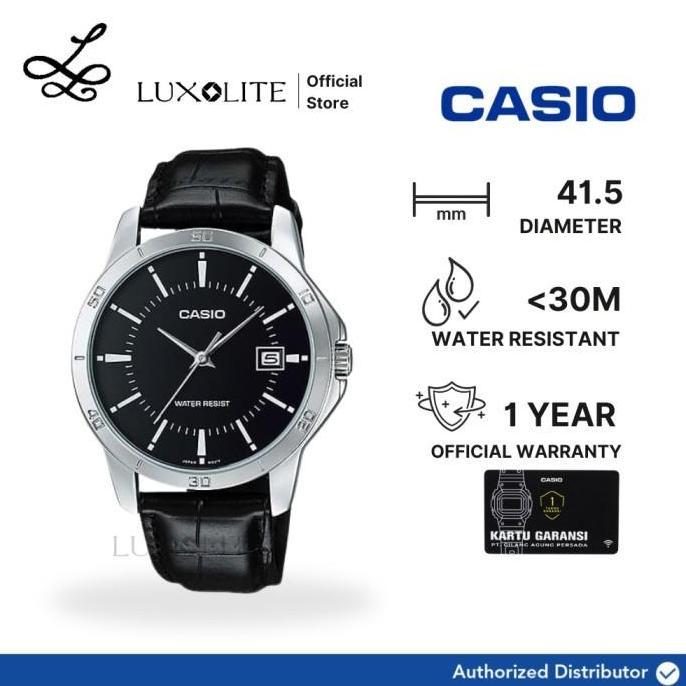 Wgwg- [Luxolite] Jam Tangan Casio Mtp-V004L-1A Mtp-V004L-1Audf