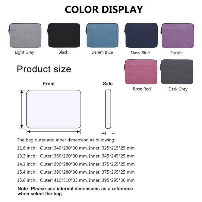 Tas Tablet For Samsung Tab S8 Plus Ultra 2022 Tas Tablet Sleeve Case Cover Soft Bag Penutup