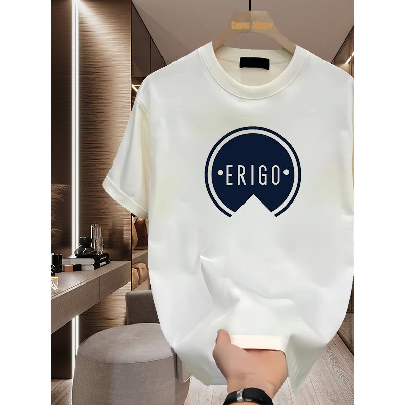 Kaos Erigo Original Pria Oversize Adem Nyaman untuk Harian