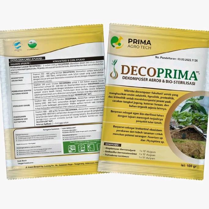 Gardenwill Decoprima - Bio Decomposer 100 Gram