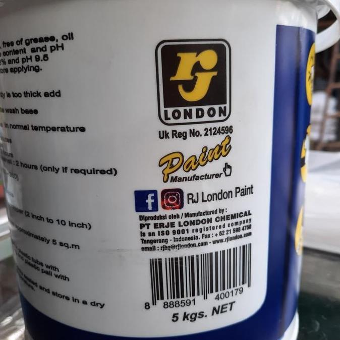 Wbex- Plamir / Dempul Tembok / Wall Putty Rj (5Kg)