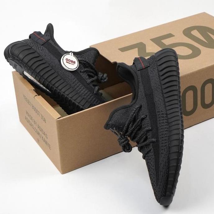 Grosir Yeezy Boost 350 V2 Black Static Full Reflective