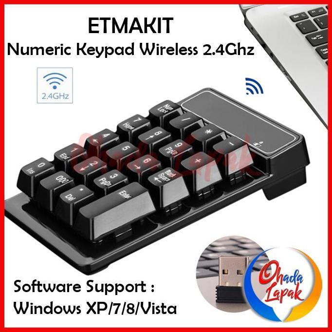Numeric Keypad Wireless Keyboard Usb Numeric Numpad Bluetooth