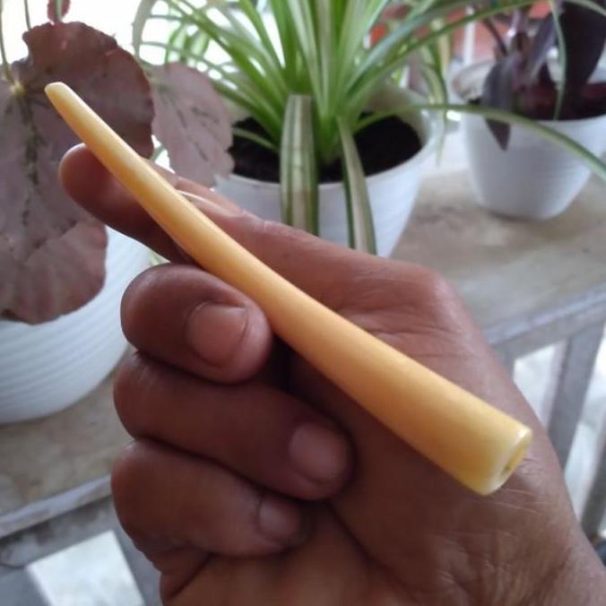(Allthebest) pipa tulang kuning gading super premium pipa tulang asli