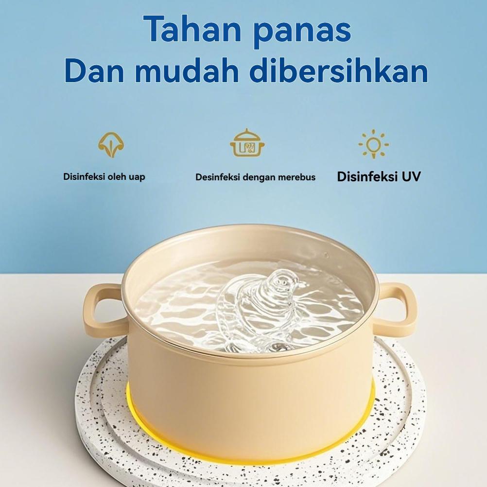 Terbaru Cod Dot Bayi Botol Susu Pentil Dot 3.8 Cm Silicone Klasik Penggantian Puting Lebar Untuk Kar