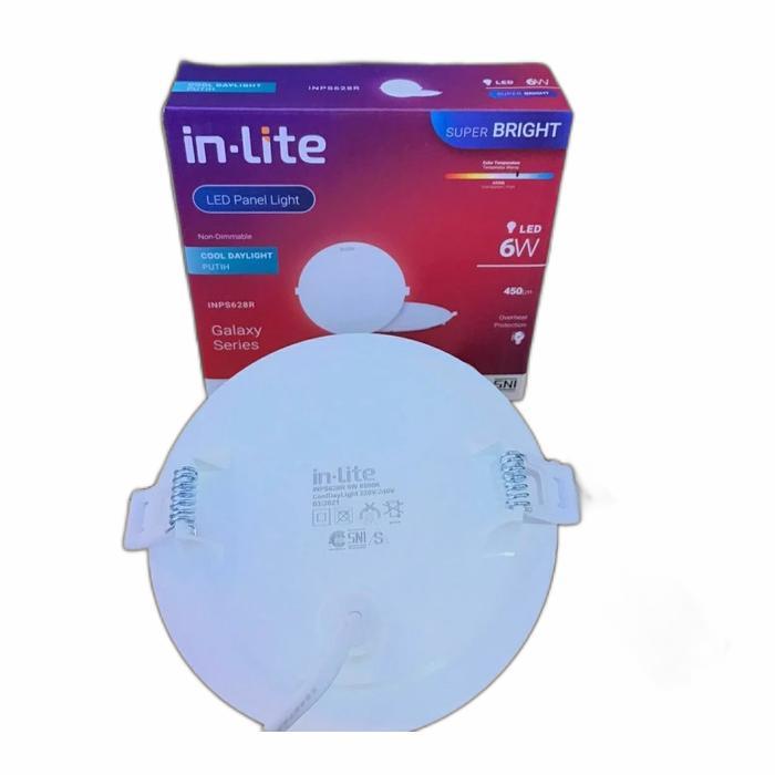 LAMPU LED PANEL DOWNLIGHT INLITE INBOW BULAT 6,9,12 wat