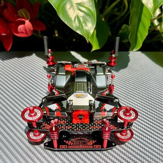 Rep Tamiya Rakitan Side Damper Brocken Gigant Black Metalic Special Fm-A Chassis 3006H2-Rkt