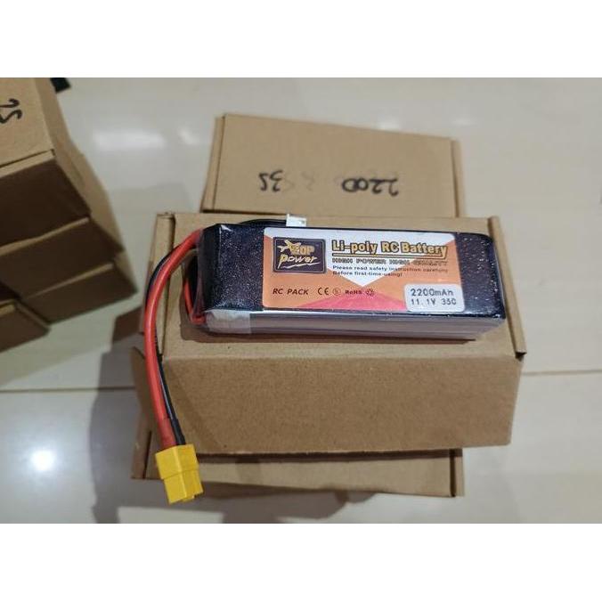 Baterai Lipo 2S 3S 450Mah 1200Mah 1500Mah 2200Mah 2600Mah