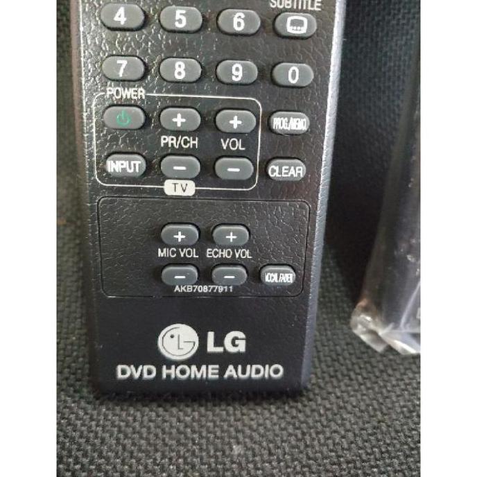 [Expert] REMOT MINI HIFI COMPO 3 DISK LG ORI DAN BARU AKB70877911