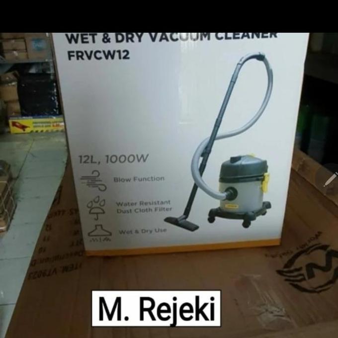 TERBARU Vacum Cleaner Wet and Dry Krisbow 10100235 Vacuum Vakum Cleaner 12L
