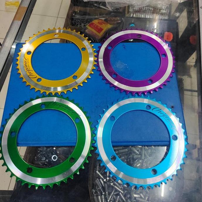 Chainring LASCO 44T bcd 130 LASCO original singel speed folding fixie BMX