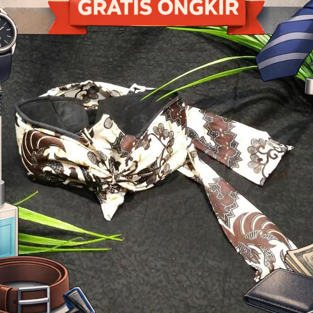 Udeng Ikat Kepala Batik Jawa Sunda Sogan 001