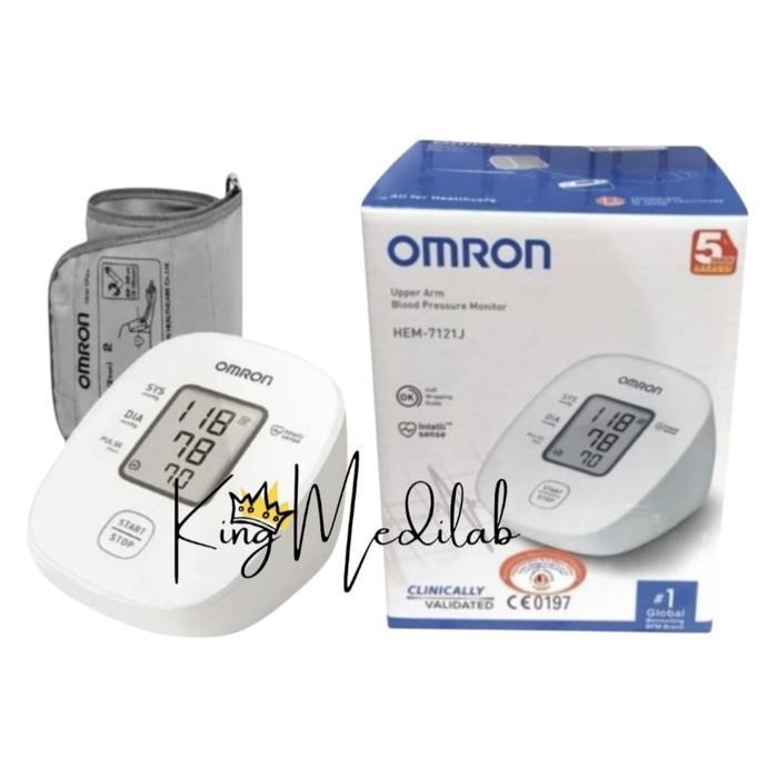 Tensi Tekanan Darah OMRON Blood Pressure Monitor HEM 7121J Tensimeter Digital Omron HEM7121J