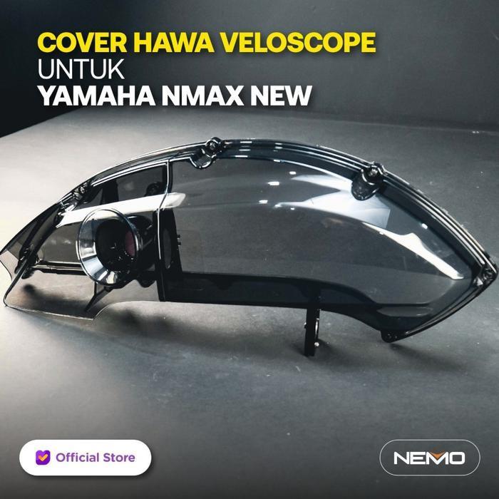 Cover Filter Tutup Hawa Veloscope All New Nmax Aerox 2020 Transparant