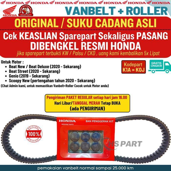 Vanbelt Genio Ori , Vanbelt Genio KOJ , Vanbelt Beat Duluxe Original , Vanbelt Beat Dulux , Vanbelt 