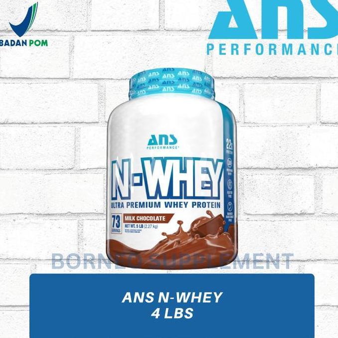 ANS N-WHEY 5 LBS WHEY PROTEIN 73 SERVINGS BPOM