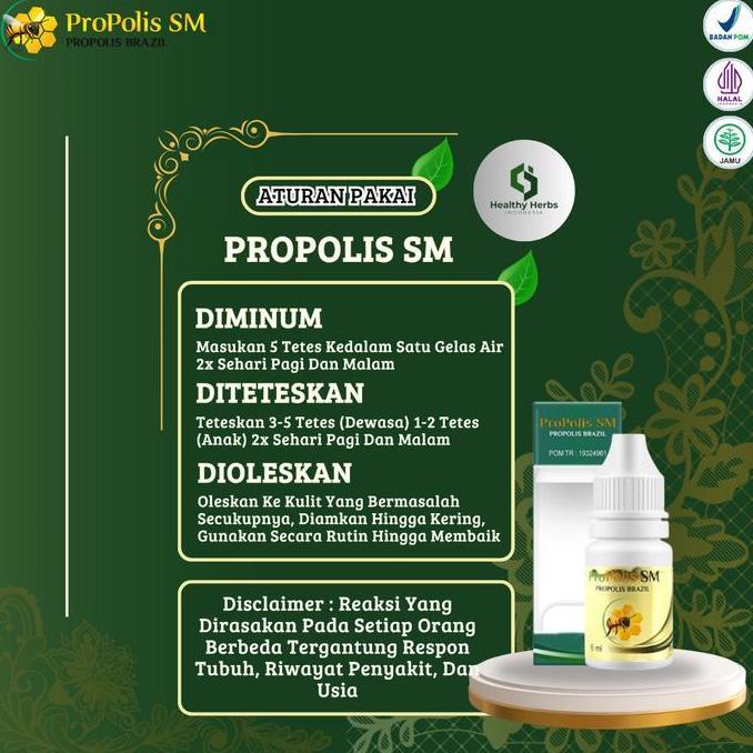 Healtiwi- Propolis Sm Perontok Kutil Kelamin Pria Kutil Anus Kutu Jamur Kemaluan Gatal Lecet Virus H