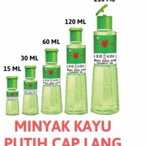 Vitbig- Minyak Kayu Putih Cap Lang 60 Ml / Cap Lang Minyak Kayu Putih 60 Ml