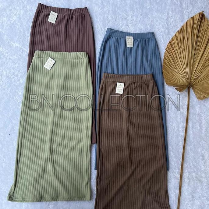 Pastikirim- Rok Span Knit Kain Hornet Tebal Dan Lembut