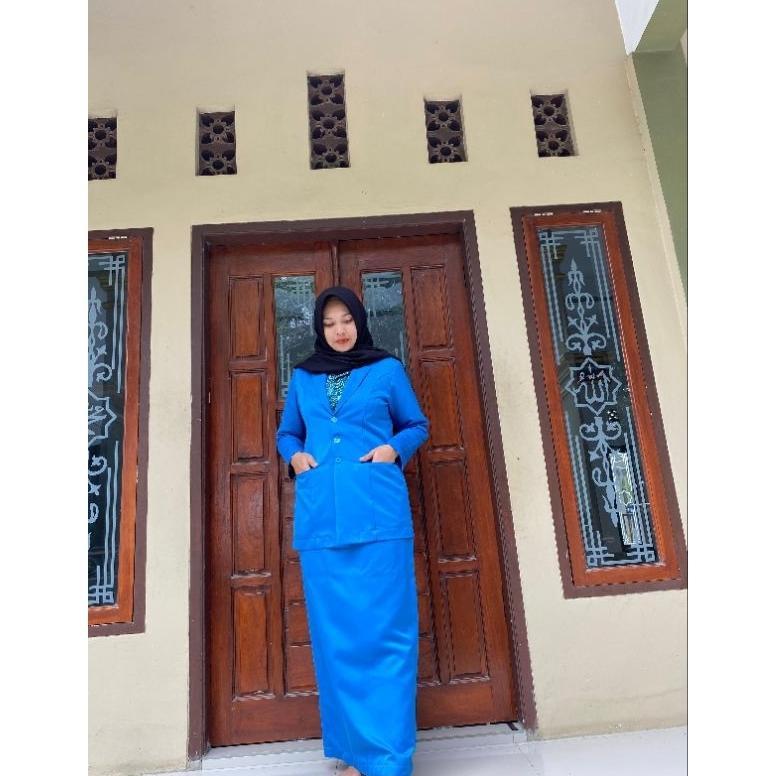 ORIGINAL SERAGAM PKK NASIONAL WARNA BIRU TOSKA/SERAGAM IGTKI