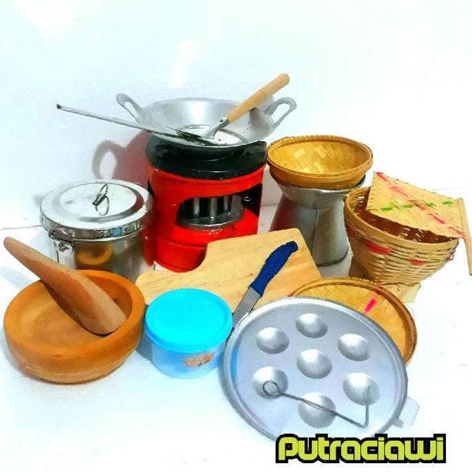 Lansungkirim- Peralatan Alat Masak Masak Anak / Mainan Masak Masak Anak Paket Toples Mini Toys