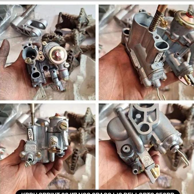 Karburator Vespa Sprint 20.17 Spaco Lic Dellorto Lawas Nos Cakep