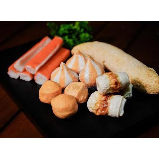 Rouge- Bakso Mix Seafood Frozen 1 Kg