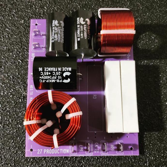 crossover pasif 2 way mid high